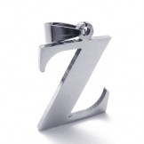 Letter "Z" Titanium Pendant 21128