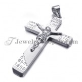 Gorgeous Titanium Cross of Jesus Pendant