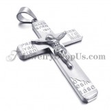 Gorgeous Titanium Cross of Jesus Pendant