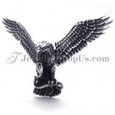 Eagle and Snake Titanium Pendant