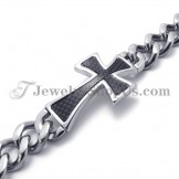 Fashion Titanium Cross Bracelet