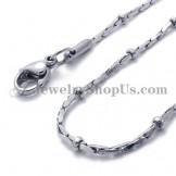 Fashion Silver Titanium Women's Necklace