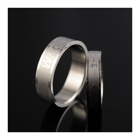 Love you for life couples right ring