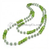 Fashion Green Synthetic Crystal Necklace