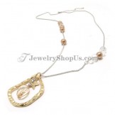 Elegant Alloy Pendant with Crystals