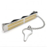Sophisticated Technology Color Brilliancy Superior Quality Titanium Tie clips - Free Shipping