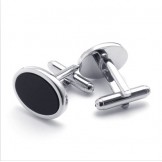 Skillful Manufacture Delicate Colors Stable Quality Titanium Cufflinks - Free Shipping