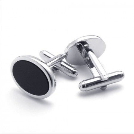 Skillful Manufacture Delicate Colors Stable Quality Titanium Cufflinks