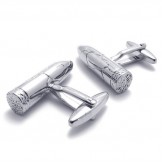 Modern Design Color Brilliancy Stable Quality Titanium Cufflinks - Free Shipping