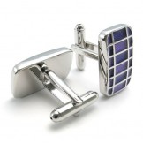 Latest Technology Beautiful in Colors High Quality Titanium Cufflinks - Free Shipping