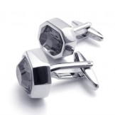 Skillful Manufacture Color Brilliancy Superior Quality Titanium Cufflinks - Free Shipping