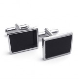 Skillful Manufacture Delicate Colors High Quality Titanium Cufflinks - Free Shipping