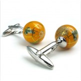 Sophisticated Technology Colorful Brilliancy Excellent Quality Titanium Cufflinks - Free Shipping