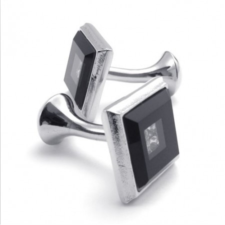 Sophisticated Technology Delicate Colors Excellent Quality Titanium Cufflinks 