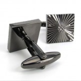 Sophisticated Technology Delicate Colors High Quality Titanium Cufflinks - Free Shipping