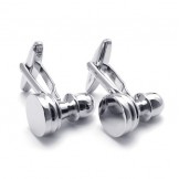 Rational Construction Color Brilliancy Excellent Quality Titanium Cufflinks - Free Shipping