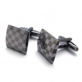 Deft Design Delicate Colors Reliable Quality Titanium Cufflinks - Free Shipping