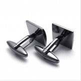 Deft Design Delicate Colors Reliable Quality Titanium Cufflinks - Free Shipping