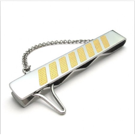 Deft Design Beautiful in Colors High Quality Titanium Tie clips 