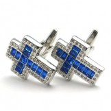Luxuriant in Design Pretty and Colorful Superior Quality Titanium Cufflinks - Free Shipping