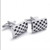 Finely Processed Delicate Colors Superior Quality Titanium Cufflinks - Free Shipping