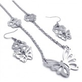 Attractive Design Color Brilliancy Stable Quality Titanium Jewelry Sets Including Necklace Pendant Earring - Free Shipping