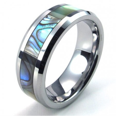 Attractive Design Color Brilliancy High Quality Tungsten Ring 