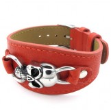 Attractive Design Beautiful in Colors Excellent Quality Titanium Leather Bangle