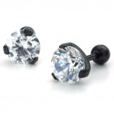 Sophisticated Technology Color Brilliancy Stable Quality Titanium Earrings