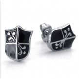 Modern Design Delicate Colors Stable Quality Titanium Earrings