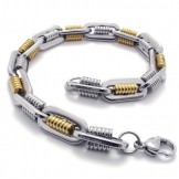 Deft Design Color Brilliancy High Quality Titanium Bracelet