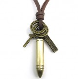 Skillful Manufacture Delicate Colors Reliable Quality Titanium Leather Pendant