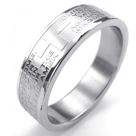 Deft Design Color Brilliancy Reliable Quality Titanium Ring
