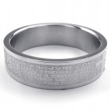 Deft Design Color Brilliancy Reliable Quality Titanium Ring