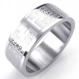 Professional Design Color Brilliancy Superior Quality Titanium Ring