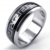 Skillful Manufacture Delicate Colors Stable Quality Titanium Ring 