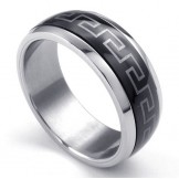 Skillful Manufacture Delicate Colors Stable Quality Titanium Ring 