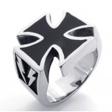 Elegant Shape Color Brilliancy Superior Quality Titanium Ring