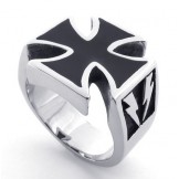 Elegant Shape Color Brilliancy Superior Quality Titanium Ring
