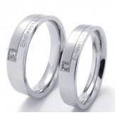 Deft Design Color Brilliancy Excellent Quality Titanium Ring
