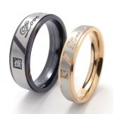 Beautiful Design Beautiful in Colors High Quality Titanium Ring