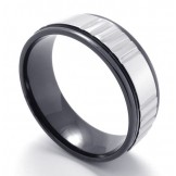 Skillful Manufacture Color Brilliancy High Quality Titanium Ring