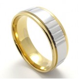 Skillful Manufacture Color Brilliancy Durable in Use Titanium Ring