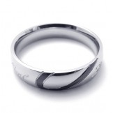Elegant Shape Color Brilliancy Excellent Quality Titanium Ring