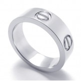 Various Styles Delicate Colors Superior Quality Titanium Ring
