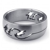 Latest Technology Color Brilliancy Stable Quality Titanium Ring