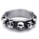 Modern Design Delicate Colors Reliable Quality Titanium Ring