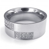 Luxuriant in Design  Color Brilliancy Reliable Quality Titanium Ring