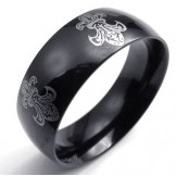 Beautiful Design Delicate Colors Excellent Quality Titanium Ring