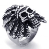 Attractive Design Delicate Colors Excellent Quality Titanium Ring 